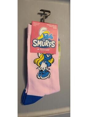 The Smurfs Women's One Size Socks Featuring Smurfette